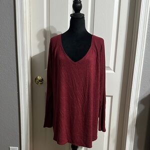 EVRI Women’s long sleeve top size 1X shirt